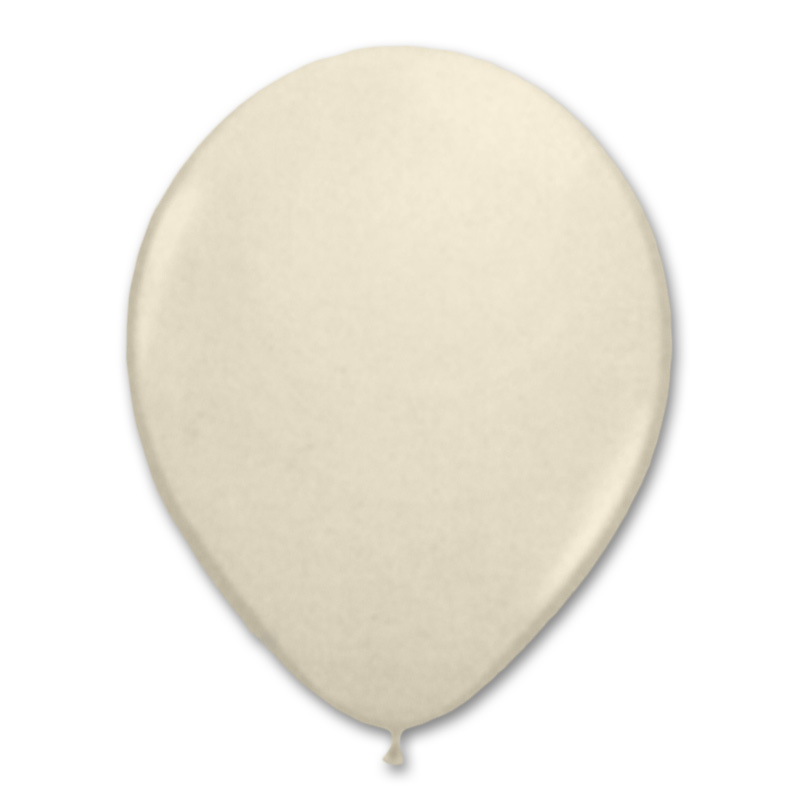 Vanilla Cream Latex Party Balloon 12 inch Inflated Balloon Shop NYC