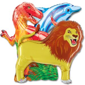 Animals Mylar Foil Party Balloons from Balloon Shop NYC