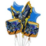Batman Birthday Balloon Bouquet Inflated from Balloon Shop NYC