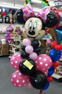 Minnie Mouse Balloons Bouquet