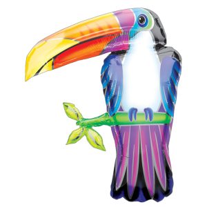 Toucan Foil Mylar Balloon from Balloon Shop NYC