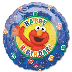Elmo Happy Birthday Mylar Balloon from Balloon Shop NYC