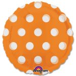 Orange Dots Magicolor Party Balloon from Balloons Shop NYC
