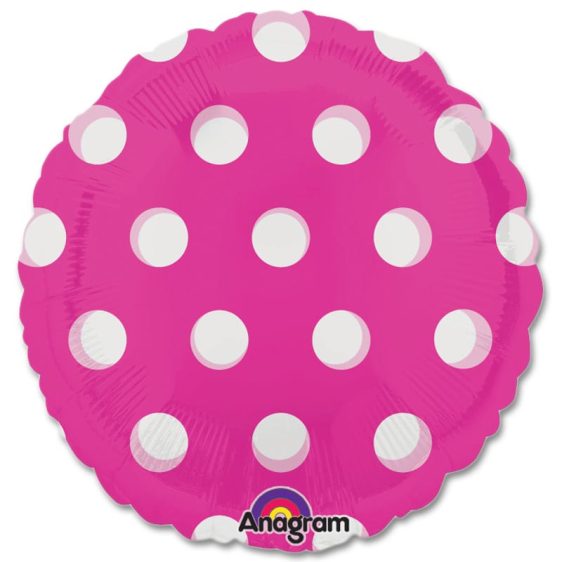 Pink Dots Magicolor Party Balloon from Balloons Shop NYC
