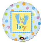 Precious Babby Boy Balloon from Balloons Shop NYC