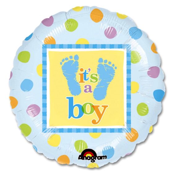 Precious Babby Boy Balloon from Balloons Shop NYC