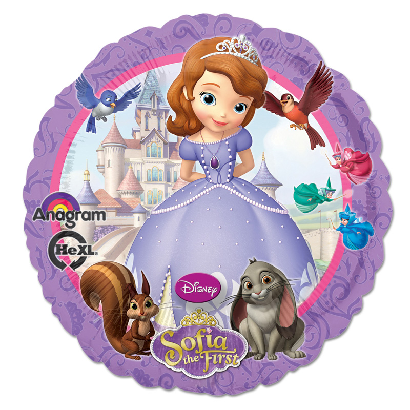 Sofia The First Balloon Mylar Birthday Decoration Party Supplies