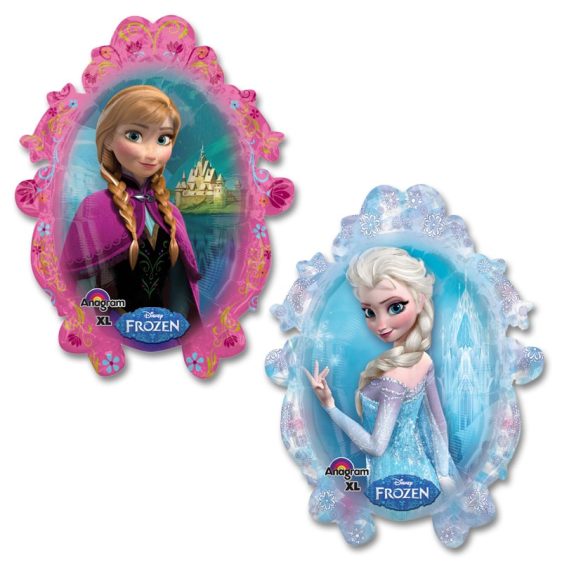 Frozen Birthday Party Mylar Balloon 31 Inch from Balloon Shop NYC