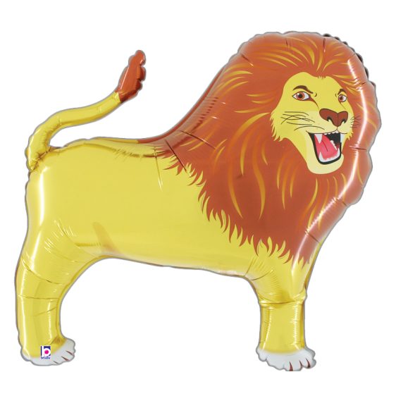 Lion Foil Mylar Balloon from Balloon Shop NYC