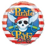 Pirate Party Mylar Party Balloon From Balloon Shop NYC