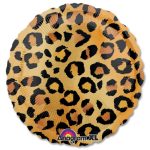 Cheetah Pattern Mylar Party Balloon from Balloons Shop NYC