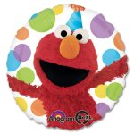 Elmo Birthday Mylar Party Balloon From Balloon Shop NYC