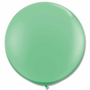 Latex Party Balloon 36 Inch Round Fashion Wintergreen from Balloons Shop NYC