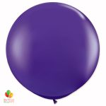 Regal Purple Round Latex Party Balloon 17 inch Inflated -cheap balloons nyc delivery