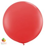 Real Red Round Latex Party Balloon 17 inch Inflated cheap balloons NYC delivery