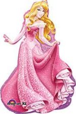 Disney Sleeping Beauty Mylar Party Balloon 34 Inch Inflated