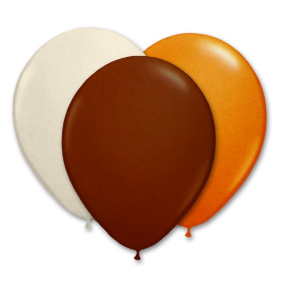 Ultimate Chocolate Latex Party Balloons 12 inch from Balloon Shop NYC