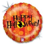 Haunted Halloween Jumbo 36 inch Mylar Balloon from Balloons Shop NYC