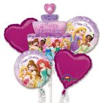 Disney Princess Birthday Cake Balloon Bouquet from Balloon Shop NYC
