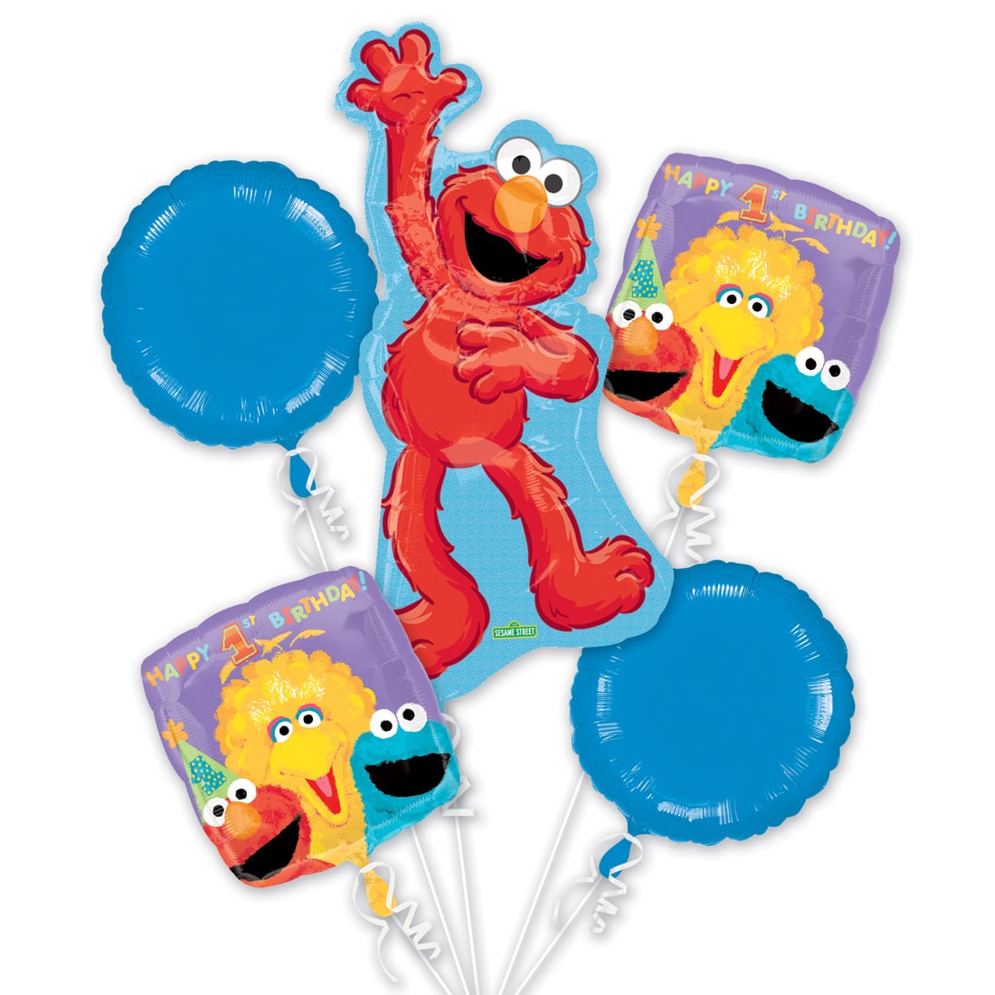 Download Paper Party Kids Elmo 1st Birthday Balloon Bouquet Sesame Street 1st Birthday Party Balloons Elmo Balloons 1st Birthday Boy Girl Craft Supplies Tools
