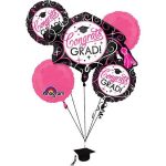 Sparkling Ggrad Balloon Bouquet from Balloons Shop NYC 30471-01