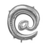 Special Character @ Silver Mylar Balloon Delivery from Balloons Shop NYC