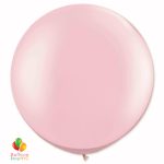 Baby Pink Latex Party Balloon 24 inch Round Inflated delivery Balloon Shop NYC
