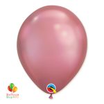 Chrome Mauve Latex Party Balloon 11 inch Inflated delivery Balloon Shop NYC
