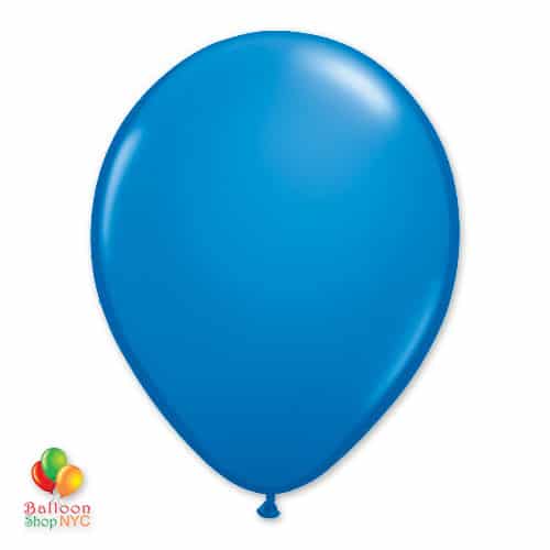 Dark Blue Latex 11 inch Balloon delivery From Balloon Shop NYC