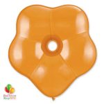 Orange Geo Blossom Latex Party Balloon delivery from Balloon Shop NYC