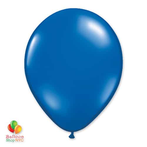 Sapphire Blue Latex Balloon delivery From Balloon Shop NYC