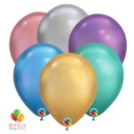 Chrome Latex Party Balloons Bouquet Assorted Colors delivery from Balloon Shop NYC