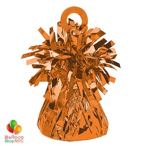 Foil Balloons Weight Small Orange Bright Colors for High-quality cheap balloons nyc delivery