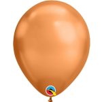 Chrome Copper Latex Party Balloon 11 inch Inflated