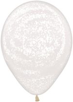 Graffiti Frosty Latex Party Balloon 11 inch Inflated