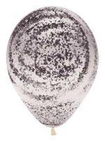 Graffiti Marble Latex Party Balloon 11 inch Inflated