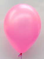 Neon Magenta Latex Party Balloon 11 inch Inflated