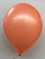 Neon Orange Latex Party Balloon 11 inch Inflated