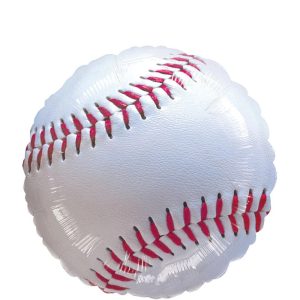 Baseball 18 inch Mylar Balloon