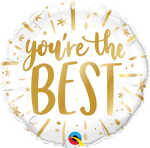 You're The Best 18 inch Mylar Balloon