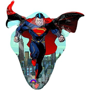 Superman - Man of Steel 31 inch Mylar inflated