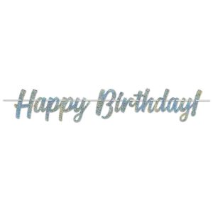 Happy Birthday Banner Streamer
