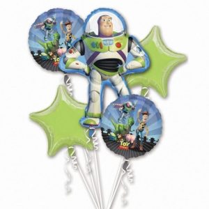 Toy Story Mylar Balloon Bouquet Inflated