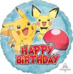 Pokemon HB 17 inch Mylar Balloon Inflated