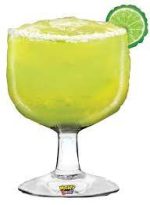 Green Mighty Margarita Drink 40in Mylar Balloon Inflated