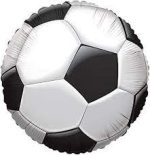 Soccer Jumbo 28In ( & Father's Day) Mylar Balloon Inflated