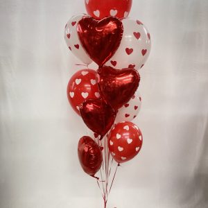 Valentines Day  Balloons ( Love and Heart) Bouquet