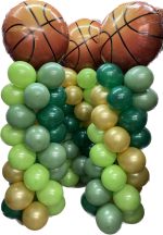 March Madness Basketball Column Tower Pillar - Specify Colors in the Comments Section