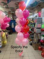 Latex Balloons Bouquet With Weight