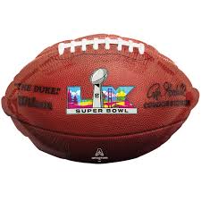 Super Bowl 60 LX  2026 NFL Logo Football 17" Mylar Balloon